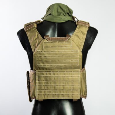 Alternative view of ANAREUS SPIDER Modular Plate Carrier - Coyote
