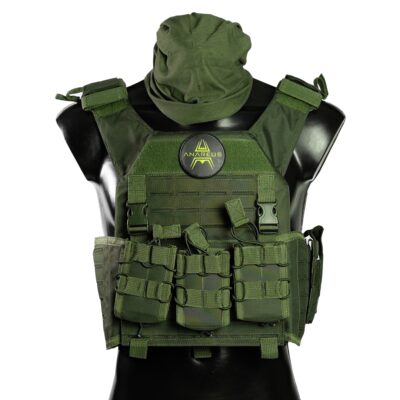 ANAREUS SPIDER Modular Plate Carrier - Green