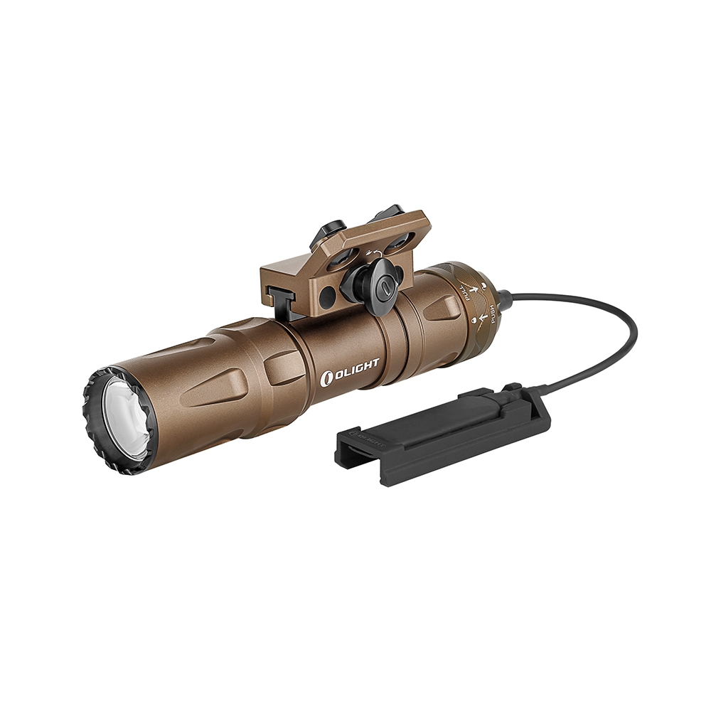 OLIGHT Rifle Flashlight ODIN Mini 1250 lm, M-LOK Mount - Tan OLIGHT007-TAN asgbox.pl OLIGHT Rifle Flashlight ODIN Mini 1250 lm, M-LOK Mount - Tan