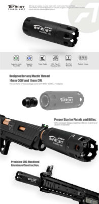 AceTech BIFROST Tracer Unit with Muzzle Flame - Brass - obrazek 3