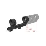 VO AR15 One-Piece Adjustable Extended Mount for 30mm Riflescope - Black - obrazek 4