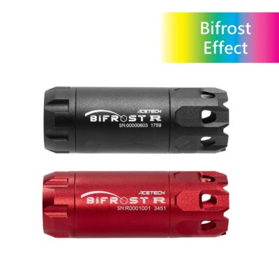 Alternative view of AceTech BIFROST R Tracer Unit with Muzzle Flame - Red