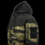 HELIKON ROGUE Hoodie (FullZip)(R) - Black/US Woodland - obrazek 4