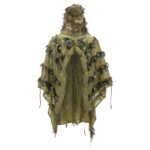 HELIKON 3D Ghillie Poncho(R) LEAF - US Woodland - obrazek 3
