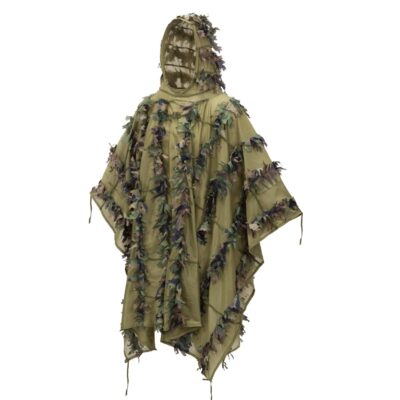 HELIKON 3D Ghillie Poncho(R) LEAF - US Woodland