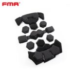 FMA Yunlin Dual Layer Memory Foam Helmet Pad Kit - Black - obrazek 2