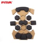 FMA Yunlin Dual Layer Memory Foam Helmet Pad Kit - Coyote - obrazek 2