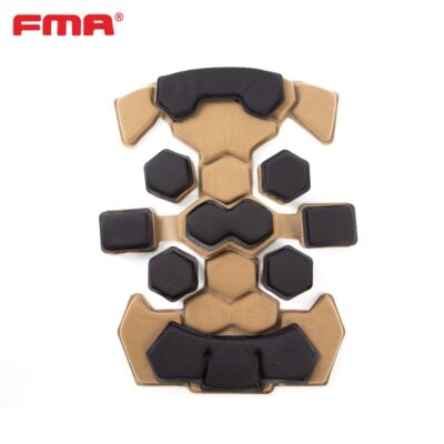 Alternative view of FMA Yunlin Dual Layer Memory Foam Helmet Pad Kit - Coyote