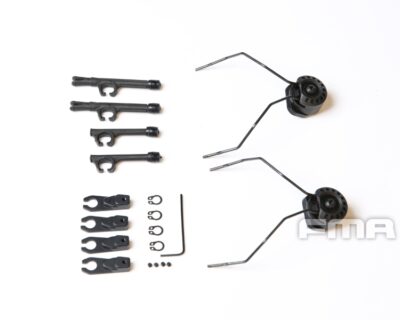 FMA Headphone Universal Modular FARA OTH Attach ARC Rail Kit - Black