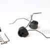 FMA Headphone Universal Modular FARA OTH Attach ARC Rail Kit - Black OD-A-TB1292-BK asgbox.pl