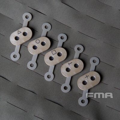 Alternative view of FMA PEQ Laser Pattern Generator Caps Gen2, 5 Patterns - Tan