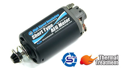 High Speed Revolution Short Type Motor