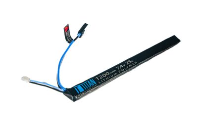 Li-Pol Battery TITAN 7,4V 1200mAh, 25C (Tamiya) - Stick (AK) - obrazek 2
