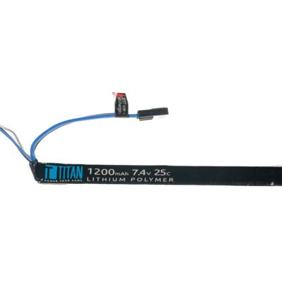Li-Pol Battery TITAN 7,4V 1200mAh, 25C (Tamiya) - Stick (AK)