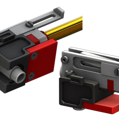 Alternative view of CNC AK Cube for Hop up chamber