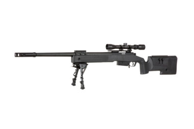SA M40A5 (SA-S03 CORE(TM)) Sniper Rifle with Accessories - Black - obrazek 3
