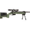 SA M40A5 (SA-S03 CORE(TM)) Sniper Rifle with Accessories - Green OD-A-SPARMS285-OD asgbox.pl