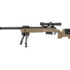 SA M40A5 (SA-S03 CORE(TM)) Sniper Rifle with Accessories - Tan OD-A-SPARMS285-TAN asgbox.pl
