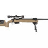 SA M40A5 (SA-S03 CORE(TM)) Sniper Rifle with Accessories - Tan OD-A-SPARMS285-TAN asgbox.pl