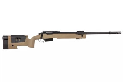 SA M40A5 (SA-S03 CORE(TM)) Sniper Rifle - Tan - obrazek 2