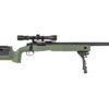 SA M40A3 High Velocity (SA-S02 CORE(TM)) Sniper Rifle with Accessories - Green OD-A-SPARMS283-OD asgbox.pl