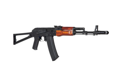 SA AK-74S (SA-J04 EDGE(TM)) - Black/Wood - obrazek 3