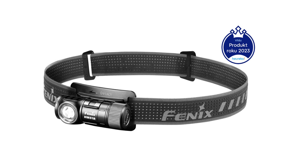 FENIX HM51R Ruby V2.0 RECHARGEABLE HEADLAMP - Full Black HM51RV20ABL asgbox.pl FENIX HM51R Ruby V2.0 RECHARGEABLE HEADLAMP - Full Black