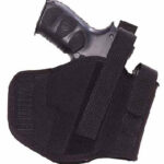 DASTA 202-5Z Belt Holster for P 99, G 17, USP and P 228 with pouch, Ambidextrous - Black
