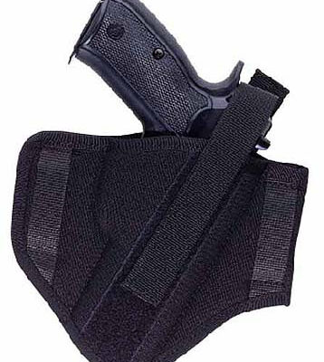 Bothsides hip holster for revolvers 4" and pistols 5"