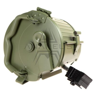 G a G Electric Drum Magazine for MG42, 1700 BBs - Green
