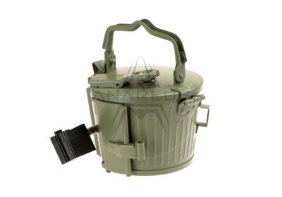 G a G Electric Drum Magazine for MG42, 1700 BBs - Green - obrazek 3