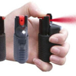 ESP HURRICANE FLASHLIGHT Pepper Spray, 15 ml - Black