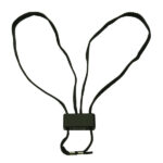 ESP Disposable Textile Handcuffs (140 kg), Set of 5 Pieces - Black