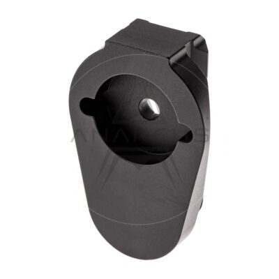 Alternative view of 5KU M4 AEG RIS / 1913 Rail Stock Base Adapter - Black