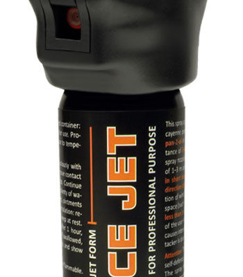 ESP Defensive Pepper Spray POLICE JET 50 (Beam - 6 m) - Black