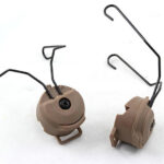 FMA ARC Helmet Mount for MSA Sordin Headset - Tan