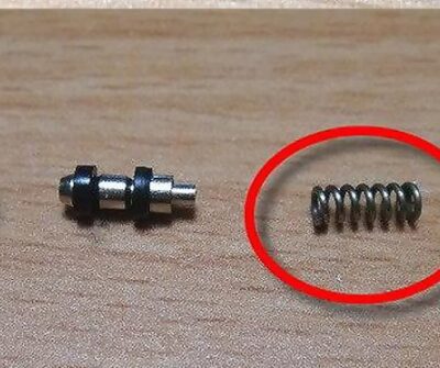 Alternative view of ML Universal Valve Spring Set for GBB Magazines, 5 Pieces - Gold