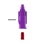 CTM AAP-01 Complete Enhanced Nozzle Set with CNC Valve - Violet - obrazek 3