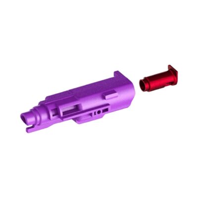 Alternative view of CTM Enhanced Nozzle and CNC Nozzle Valve Set for AAP-01 / AAP-01C - Purple