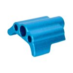 CTM CNC Aluminum Nozzle Block for AAP-01 - Blue - obrazek 2