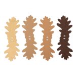 ANAREUS Pack of 3D SilkLeaf Camouflage Leaves, Large (308 Pcs) - Brown - obrazek 4