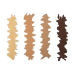 ANAREUS Pack of 3D SilkLeaf Camouflage Leaves, Small (25 Pcs) - Brown - obrazek 2