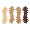 ANAREUS Pack of 3D SilkLeaf Camouflage Leaves, Small (25 Pcs) - Brown OD-A-ANAR91-S asgbox.pl