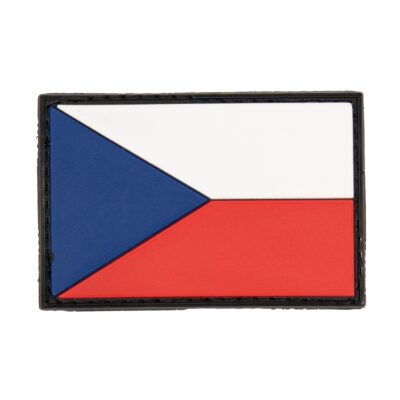 3D PVC CZECH FLAG Patch (Large) - Colorful