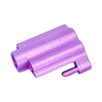 CTM CNC Aluminum Nozzle Block for AAP-01 - Purple