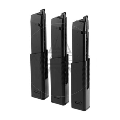 3x Magazines for Krytac Kriss Vector GBB, 60 BBs - Black