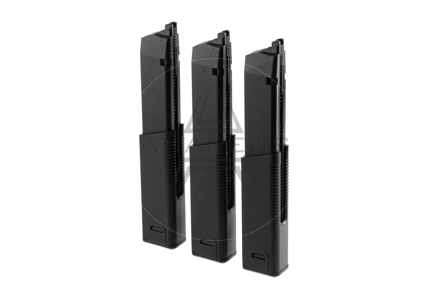 3x Magazines for Krytac Kriss Vector GBB, 60 BBs - Black OD-A-KRYTAC020 asgbox.pl 3x Magazines for Krytac Kriss Vector GBB, 60 BBs - Black