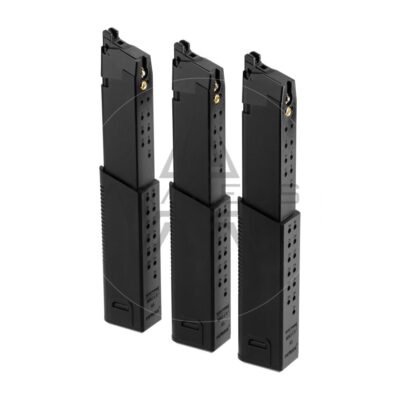 Alternative view of 3x Magazines for Krytac Kriss Vector GBB, 60 BBs - Black