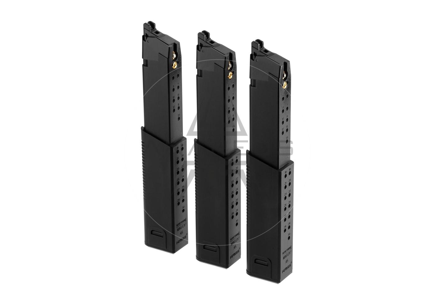 3x Magazines for Krytac Kriss Vector GBB, 60 BBs - Black OD-A-KRYTAC020 asgbox.pl 3x Magazines for Krytac Kriss Vector GBB, 60 BBs - Black - obrazek 2
