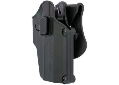 AMOMAX Universal Pistol Holster Per-Fit(TM), Right Hand - Black - obrazek 3
